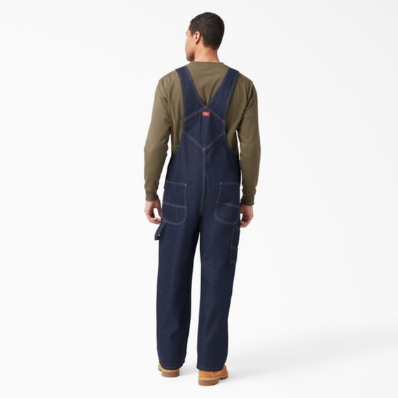 NWT Dickies Indigo Bib Overalls Men's size 40x34 - Picture 2 of 6